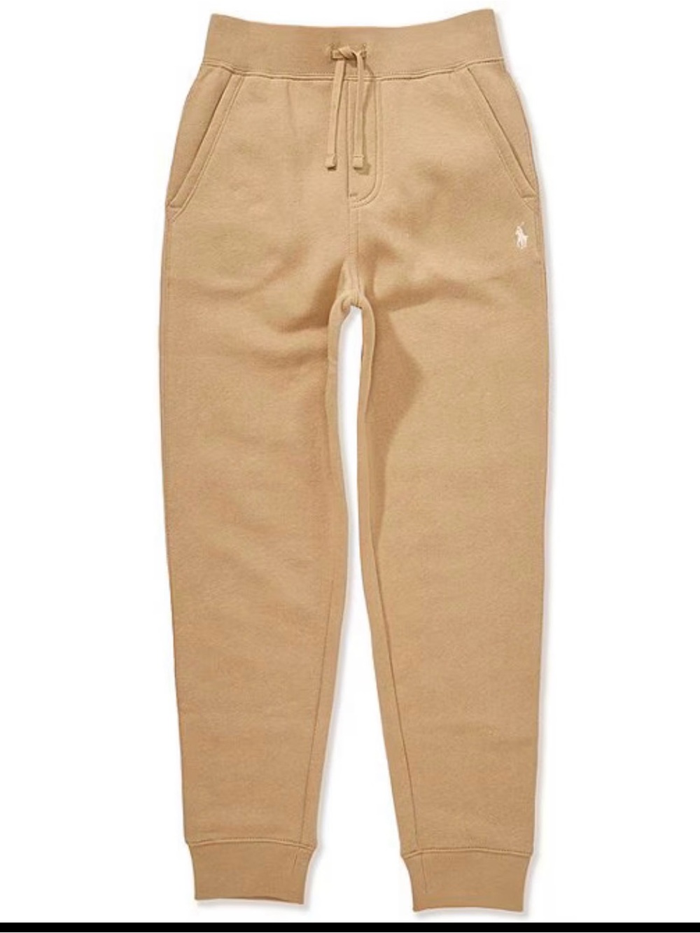 Polo by Ralph Lauren Kids Beige Drawstring Sweatpants